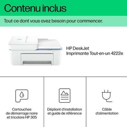 Imprimante wifi multifonction jet d'encre couleur HP image 5