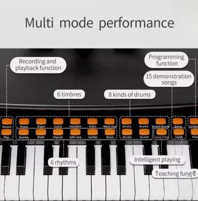 Piano électronique classique avec microphone pour enfants image 11