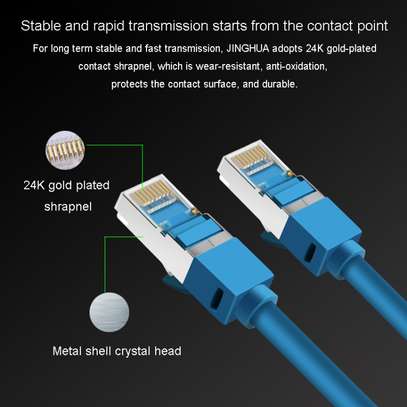 Câble de connexion réseau Gigabit Cat6 en cuivre pur - 25M image 8