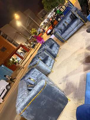 Salon en velours 7 Places image 6