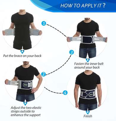 Ceinture corset dorsale pour soulager les douleurs lombaires image 13
