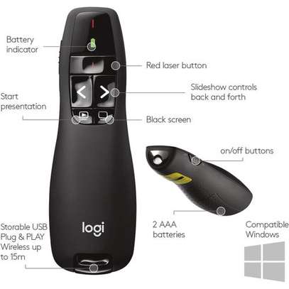 Logitech Télécommande de présentation laser R400 image 4