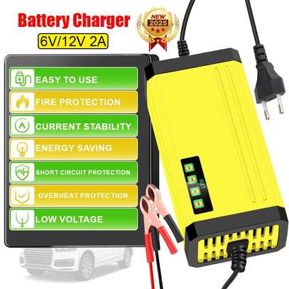 Chargeur de batterie de voiture/moto automatique image 2