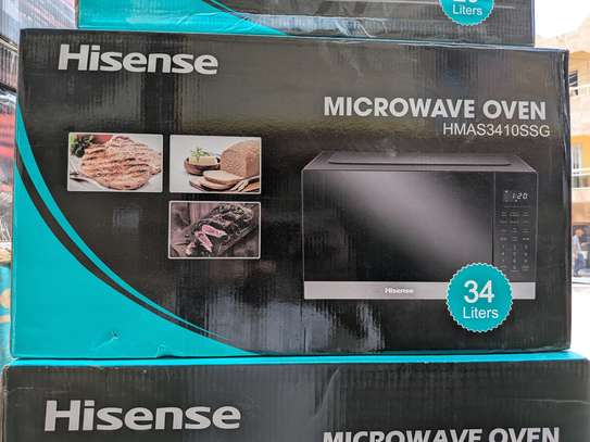 micro onde hisense 34l image 2