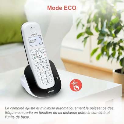Téléphone fixe sans Fil solo DECT - VTech CS1550 image 4