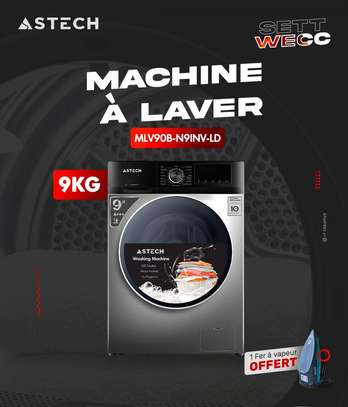 ASTECH MLV70B-N71NV-LD machine à laver 7kg vapeur image 3