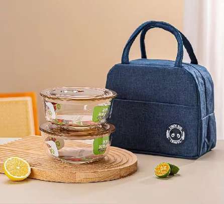 Lock&Lock Set Lunch Box Verre 2 boîtes + Sac Isotherme image 3