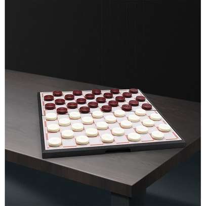 Jeu de dames magnétique pliable pour adultes image 4