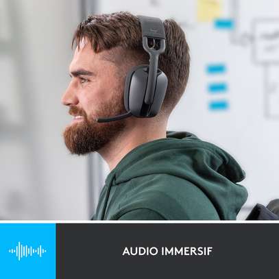 Casque sans fil -Logitech Zone Vibe 100 Graphite  Bluetooth image 4
