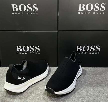 boss chaussures slip-on confort 3 coloris semelle blanche image 8