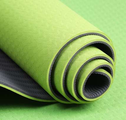 Tapis yoga enroulable antidérapant, Écologique image 3