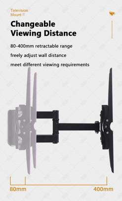 Support TV mural 32" - 85" pouces, inclinable et pivotant image 6