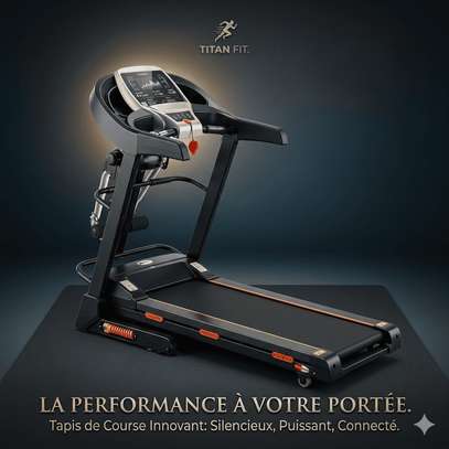 Tapis de Course Motorisé Pliable avec Masseur image 2