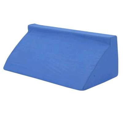 Coussin cale dos ergonomique bleu mousse haute densité image 2