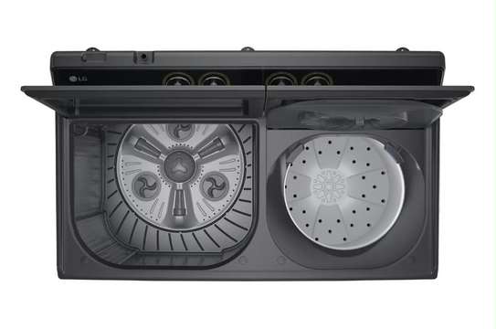 MACHINE A LAVER LG BKG SEMI AUTOMATIQUE TOP LOAD NOIR image 6