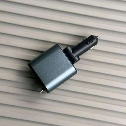 Chargeur de voiture 120 W rétractable 4 en 1 image 5