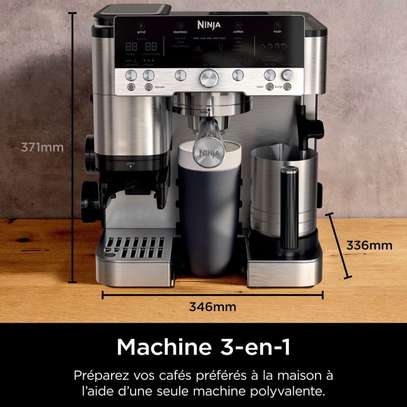 Ninja Luxe Premier 3-en-1 Machine à Café Argent image 2