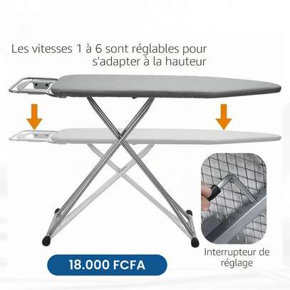 Table à Repasser Pliante avec Repose-Fer image 5