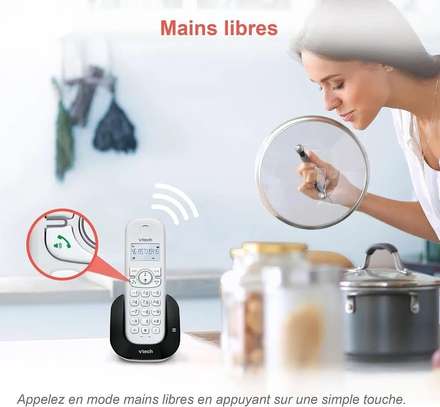Téléphone fixe sans Fil solo DECT - VTech CS1550 image 3
