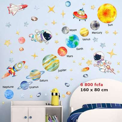 Autocollants muraux en papier vinyl ou  3D image 15