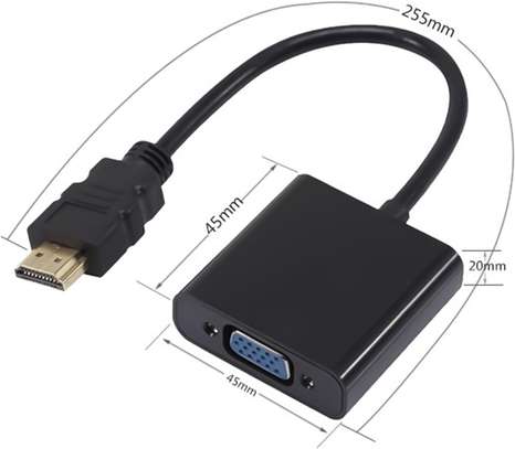 Adaptateur convertisseur vidéo HDTV 1080P HDMI vers VGA image 5