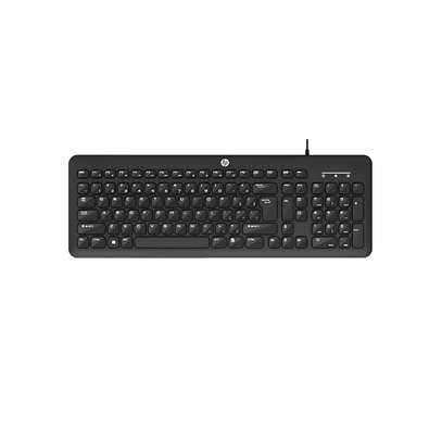 Clavier Filaire USB HP K1600 Noir (Modèle : K1600) image 2