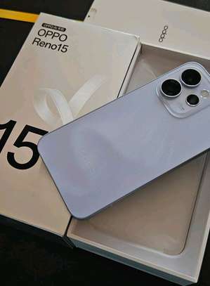 OPPO Reno15 5G blanc smartphone neuf rapide image 2