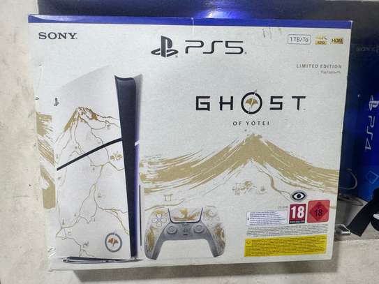 PlayStation 5 Slim Edition Limité Ghost of Yotei image 2