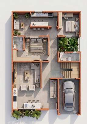 VILLA F5 PREMIUM  A VENDRE RESIDENCE FANAILA LAC ROSE image 4