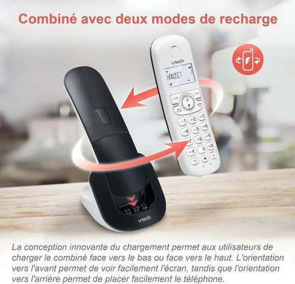 Téléphone fixe sans Fil solo DECT - VTech CS1550 image 11