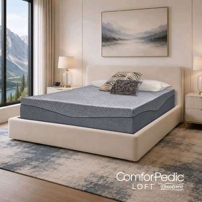 Matelas mémoire de forme 160x200 gris 20 cm confort image 2