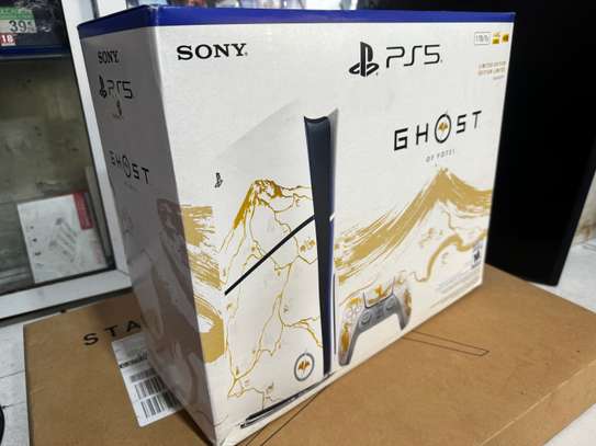 PlayStation 5 Slim Edition Limité Ghost Of Yotei image 2