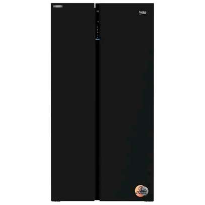 REFRIGERATEUR BEKO SIDE BY SIDE 2PORTES 640LITRES A++ NOIR image 3