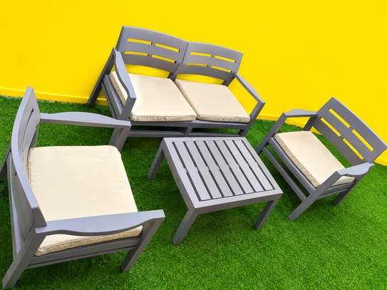 Salon jardin plastique 4 ou 5 places image 2