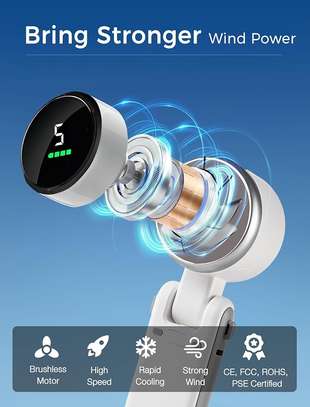 Mini Ventilateur Portable avec 5 niveaux de vent image 4