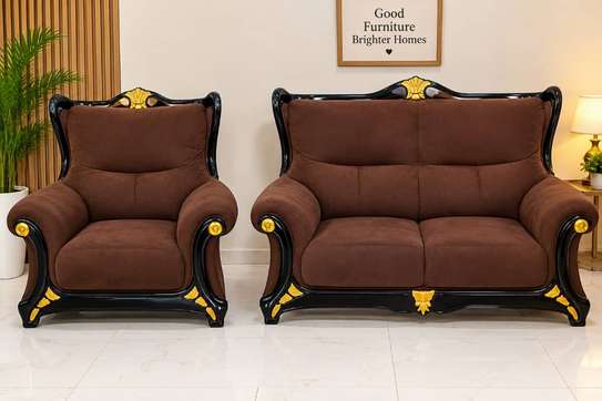 Fauteuil en daim 6 places bon état allô image 5