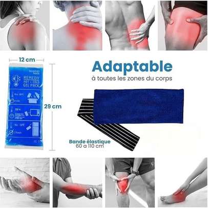Coussin de Gel Chaud & Froid, Douleurs Musculaires (Genou) image 6
