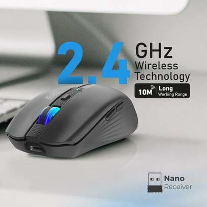 Souris ergonomique Promate  rechargeable sans fil image 2