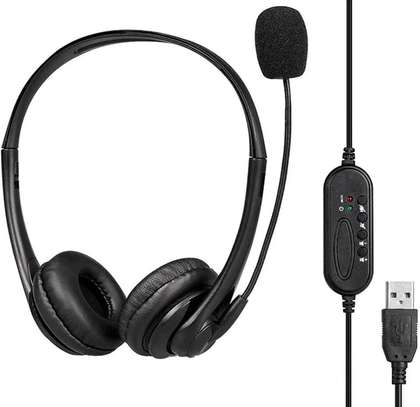 Casque USB filaire à réduction de bruit avec microphone image 5
