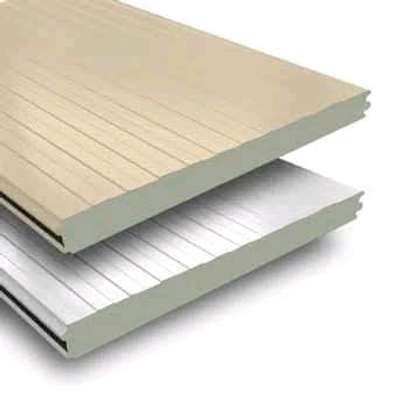 Panneaux sandwich isolants blanc gris pour construction image 8