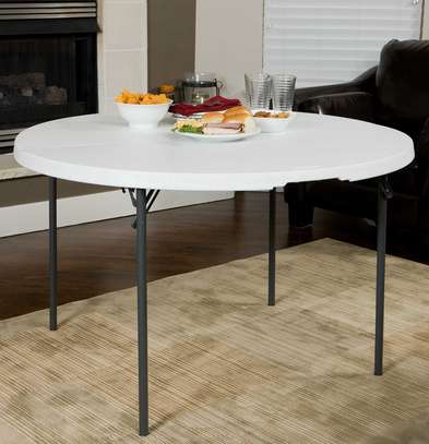 Table ronde pliante LIFETIME de 4places image 4
