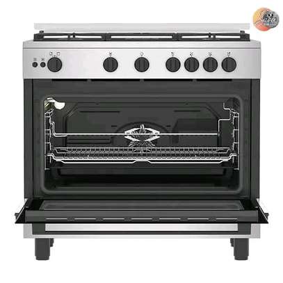 CUISINIERE BEKO 5FEUX 90X60 A GAZ INOX BGGR11125GX image 2