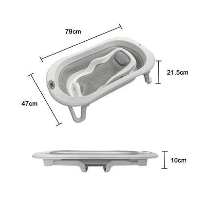 Ensemble de bain pliable pour bébé image 2