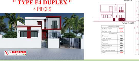 MAISON DUPLEX F4 LOCATION / VENTE  (150,000 Fcfa / mois) image 13