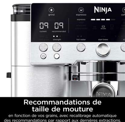 Ninja Luxe Premier 3-en-1 Machine à Café Argent image 5