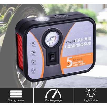 Gonfleur Pneu Voiture, Compresseur d'air avec lampe image 5