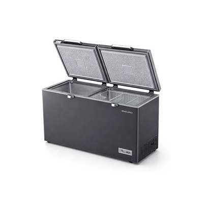 CONGELATEUR 500LITRES ENDURO HORIZONTAL 2PORTES GRIS image 2