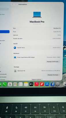 Macbook M2 Pro - 2023 - 14’ - SSD 512/16Go image 5