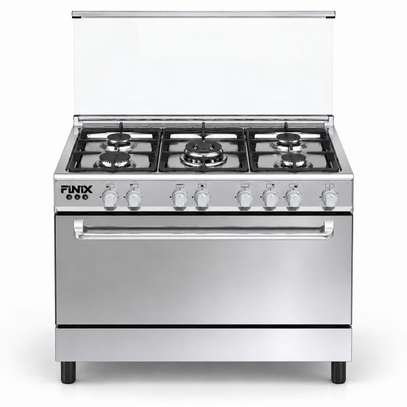 CUISINIERE 5FEUX FINIX 90X60 INOX G95NDM (62V12T2G1X) image 2