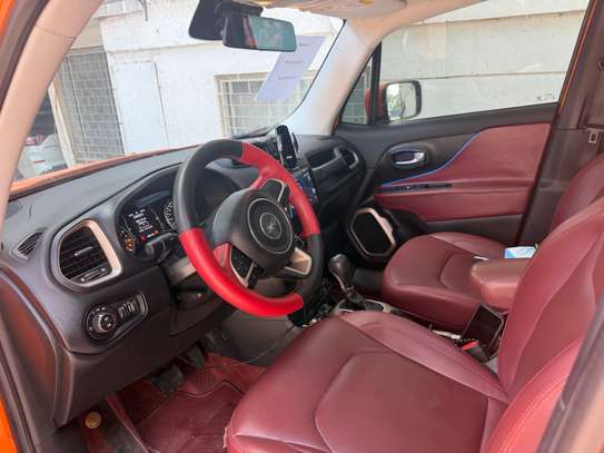Jeep Renegade SUV compact orange vif robuste image 5